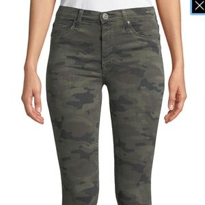HUDSON CAMO SKINNY JEANS